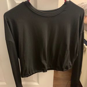 Mandee cropped long sleeve